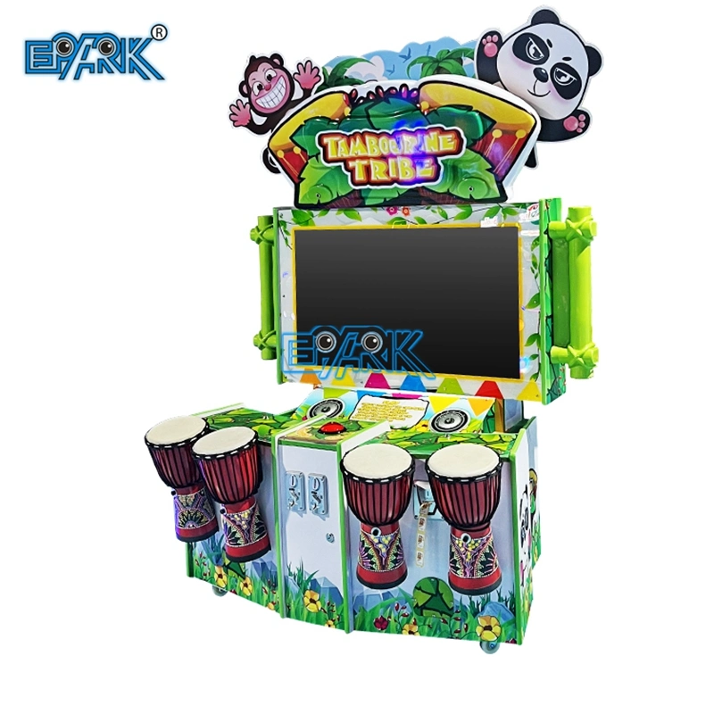 Tambourine Tribe Arcade Indoor Amusement Park Kids Drum Music Redemption Music Game Machine