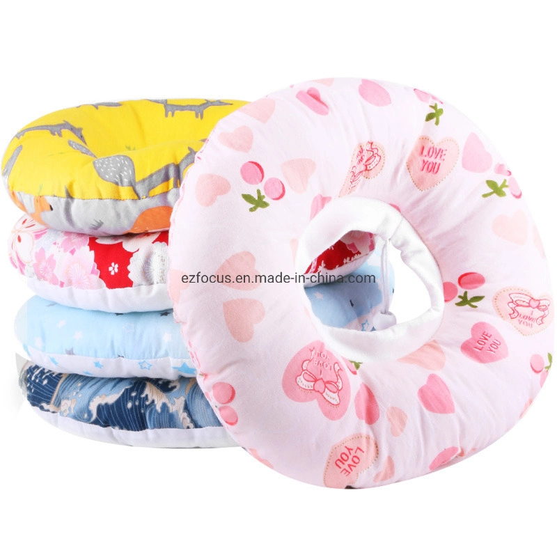 Pet Neck Pillow Adjustable Comfy Cone Soft Recovery Protective E-Collar Post Surgery Stress-Free Collar From Surgery Wound Healing for Cats Wbb12544