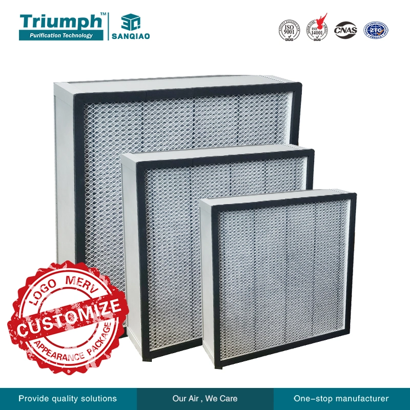 High quality/High cost performance  Cheap HEPA H13 Air Filter Separator HEPA Filter Box