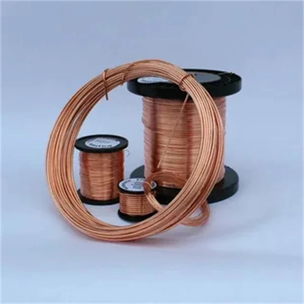 Faible résistance électrique Chine Fabricants Winding Pure Wire 99.99% cuivre Bobine de fil