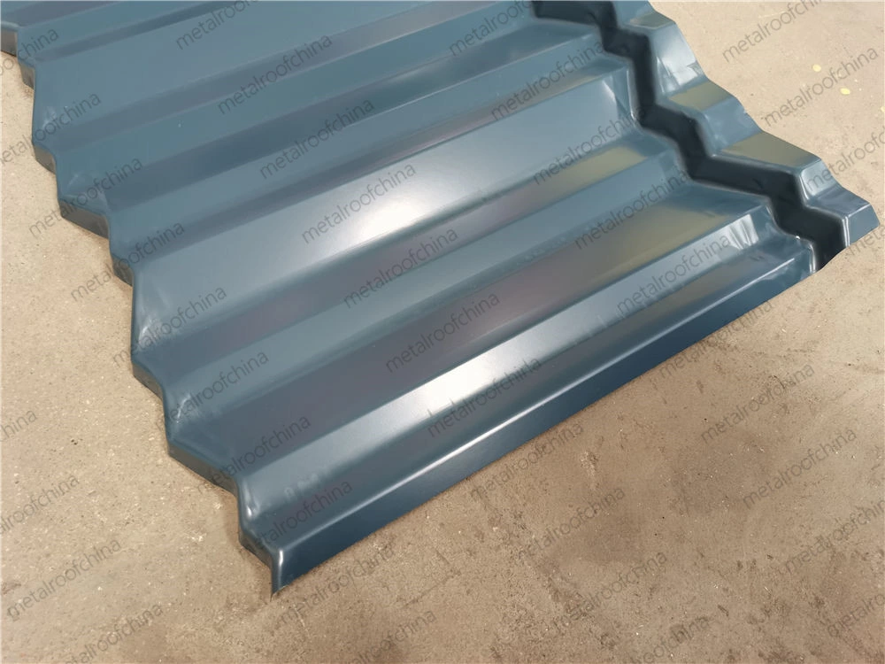 Blue Roof Tiles Superior Self-Cleaning Performance Corrugated PVC Roofing