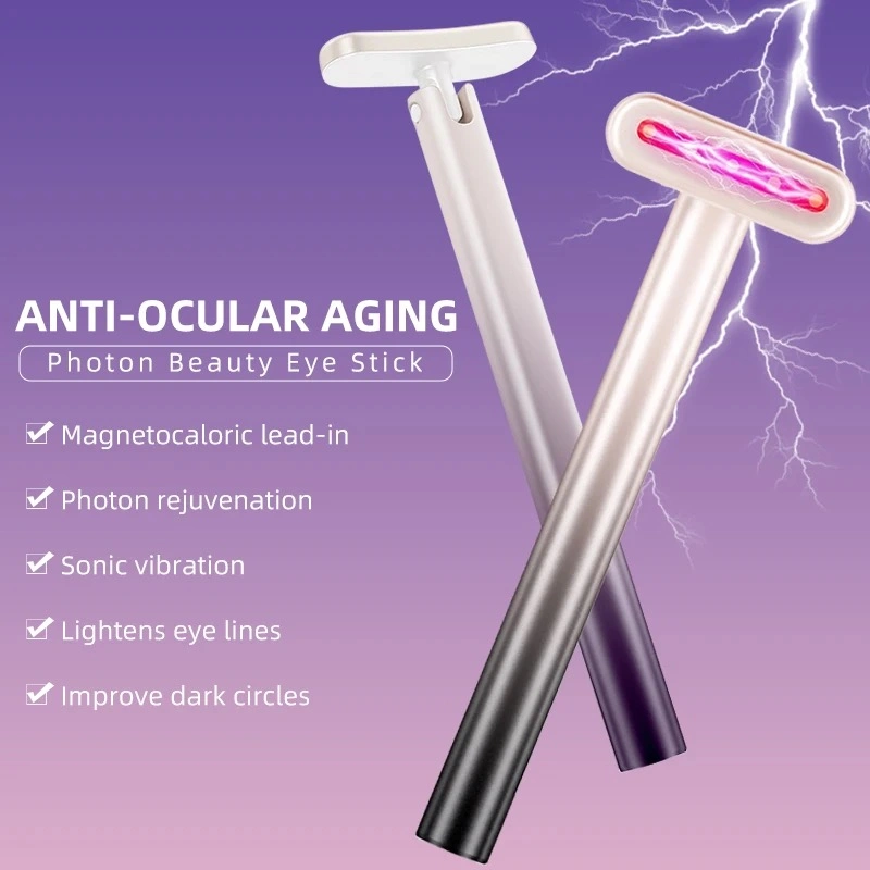 4-in-1 Facial Wand EMS Microcurrent Facial Device for Anti-Aging Skin Tightening Machine