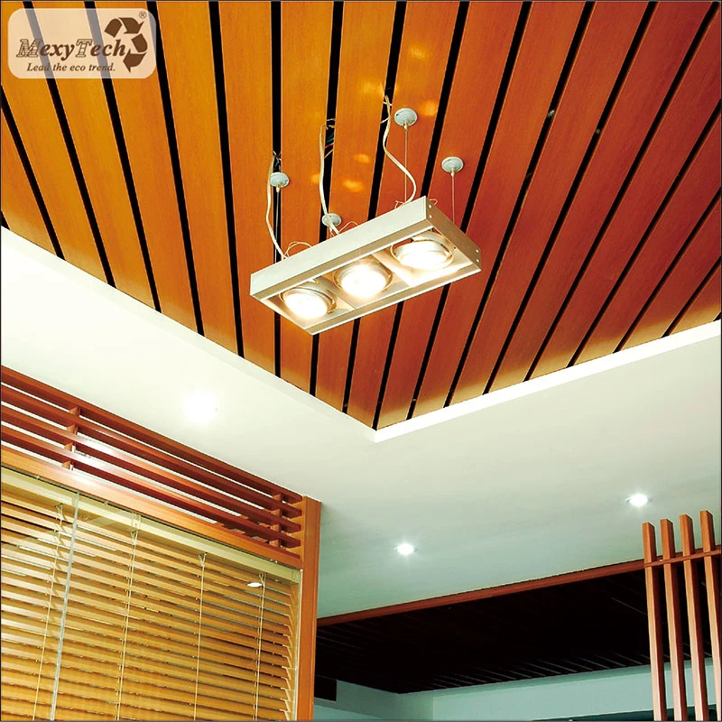 Indoor Decoration Fire Resistance Free Maintenance PVC Ceiling for Custom Design Project