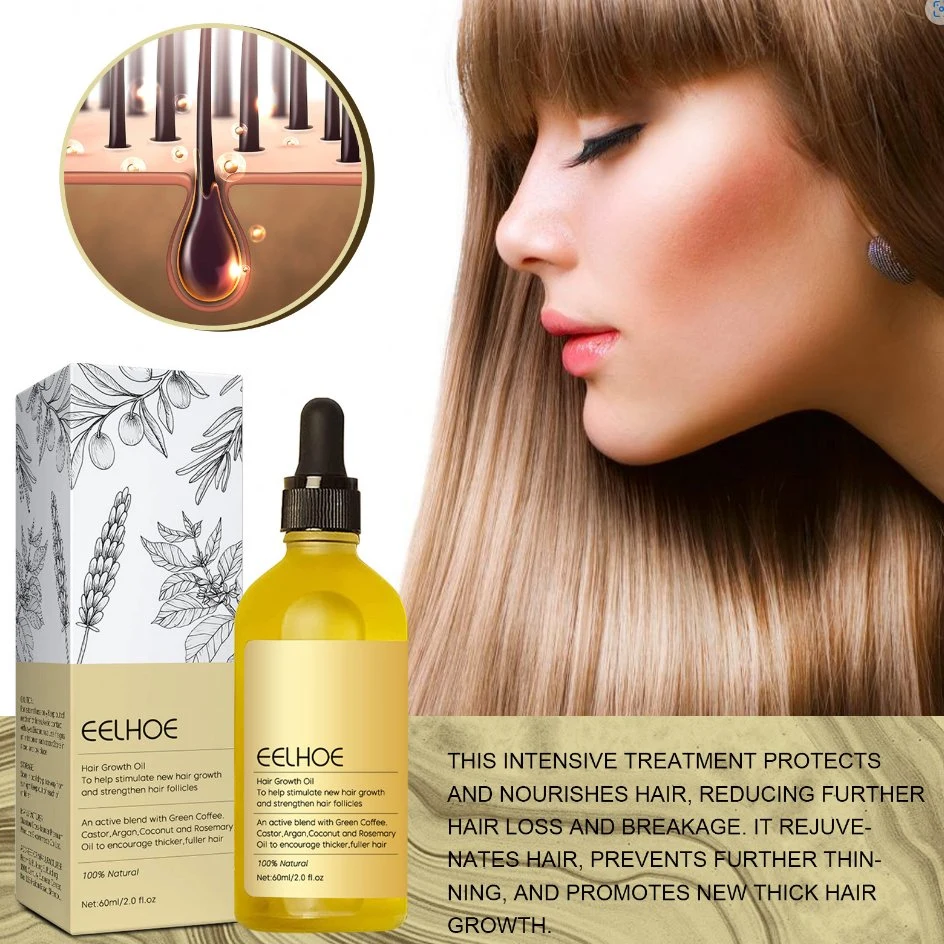 Private Label Natural orgânico Rosemary óleo essencial mulheres cabelo preto Produtos de cuidado óleo Rosemary crescimento do cabelo prospere óleo do cabelo