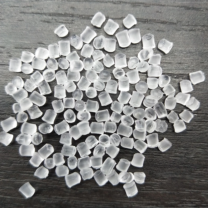 China Manufacturers Direct Sales Transparent PVC Granules Raw Material Clear Soft PVC Particles