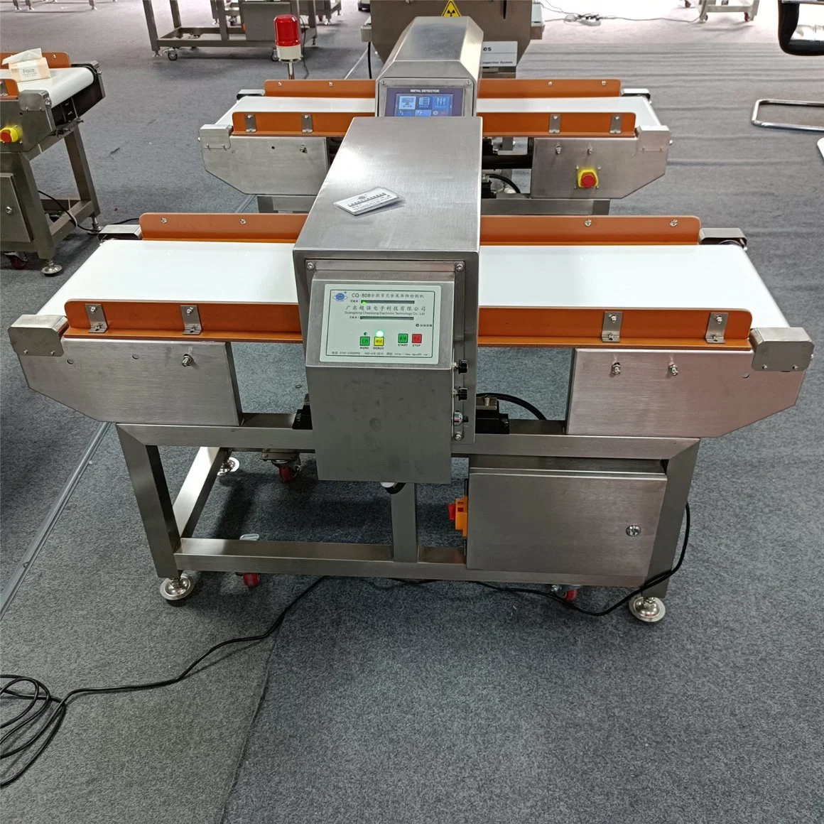 Factory Price Fish Meat Cheese Metal Detector for Food Industry