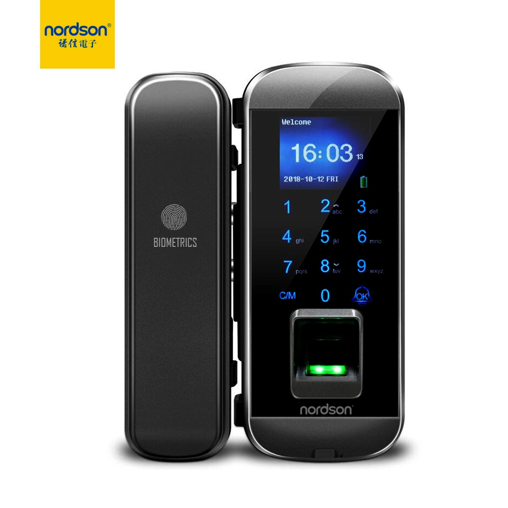 Simple to Operate Large Capacity Center Wireless Glass Biometric Fingerprint Safe Elevator Access Control Door Lock Handle System
