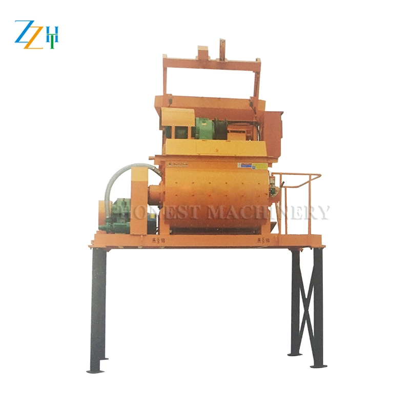 Large Capacity Widely Used Low Cost Twin Shaft Concrete Mixer