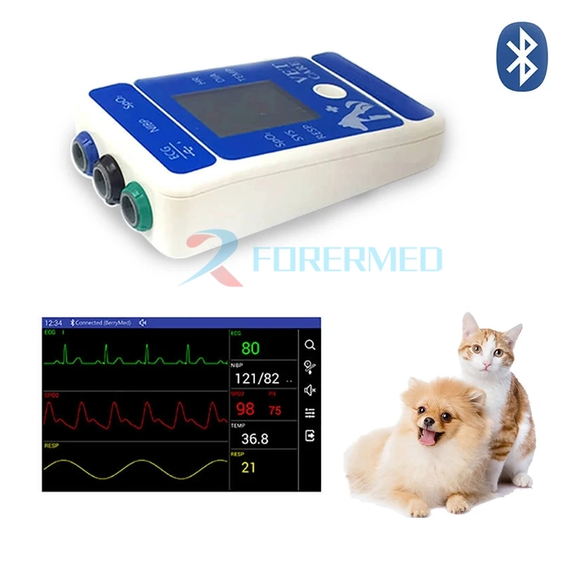 Cheap Veterinary Vital Sign Monitor Animal Use Portable Vet Monitor