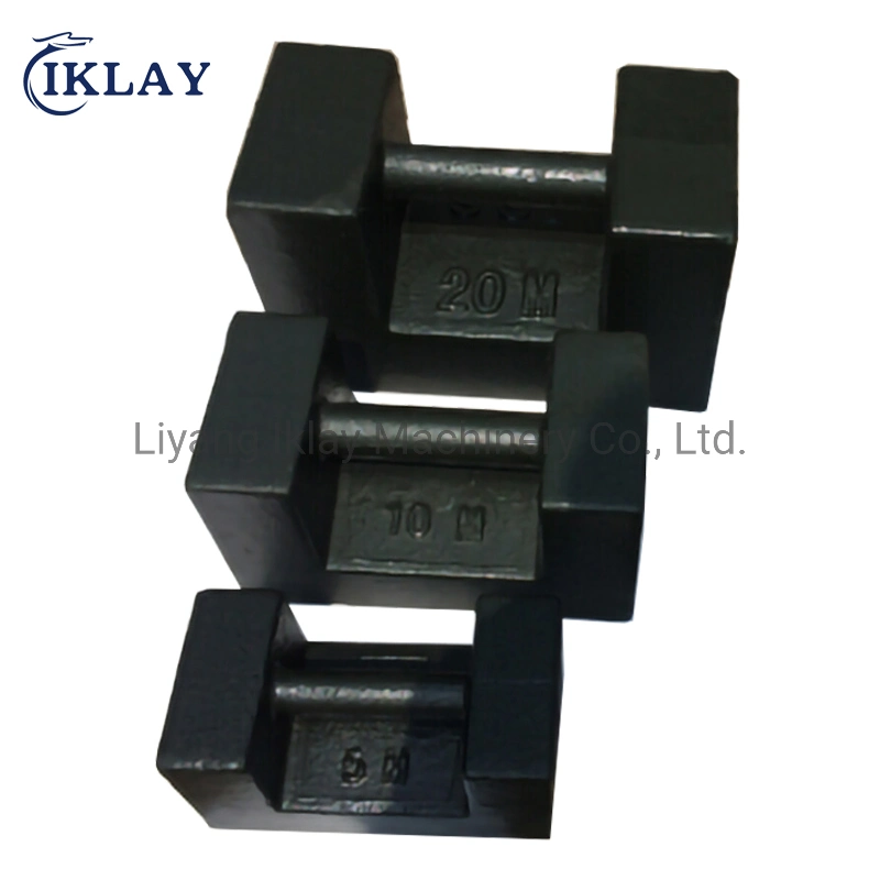 OIML M2 1000kg Test Weight for Crane 500kg Test Weights 20kg 10kg Iron Weight Units for Platform Scales