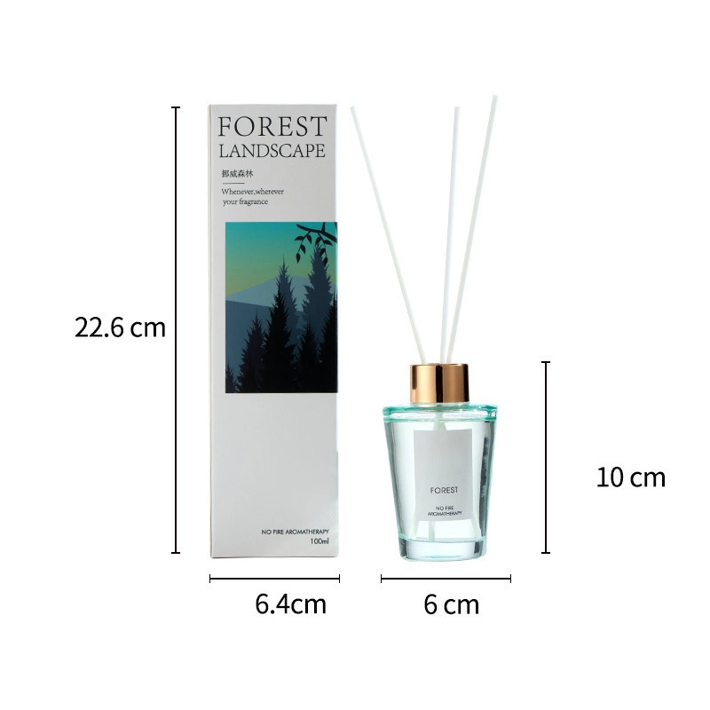 Fabricant OEM 100ml Diffuseur Reed voiture personnalisée Diffuseur de parfum diffuseur de parfum de maison d'huile Reed
