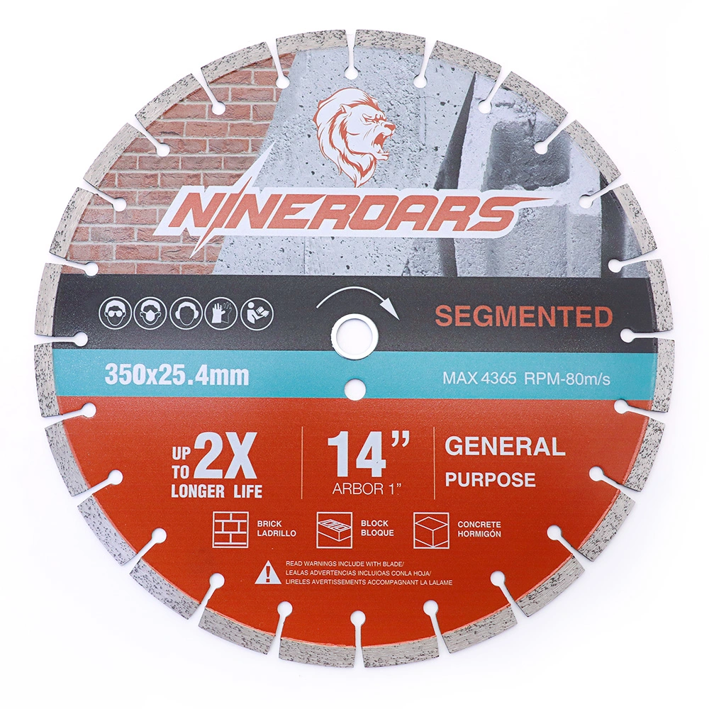 350mm Industrial High quality/High cost performance Diamond Blade for Cutting Building Material