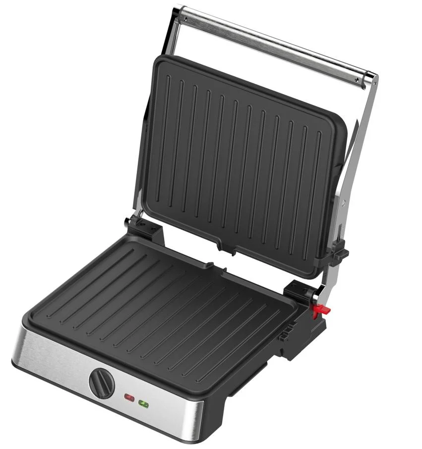 Elektrischer rauchfreier Grill Panini Grill kommerzielle Indoor