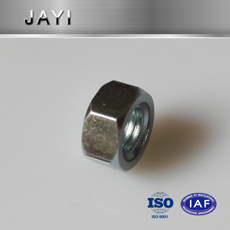 (JY122) DIN934, Zinc Coated Hexagon Nut, Auto Lathe Made Hex Nut, Rivet Nut