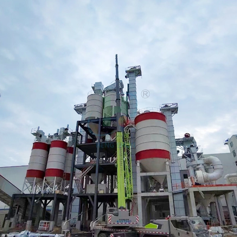 La Ronda de alta velocidad vertical de la cadena transportadora de la cuchara de minería de cemento con Silo de almacenamiento