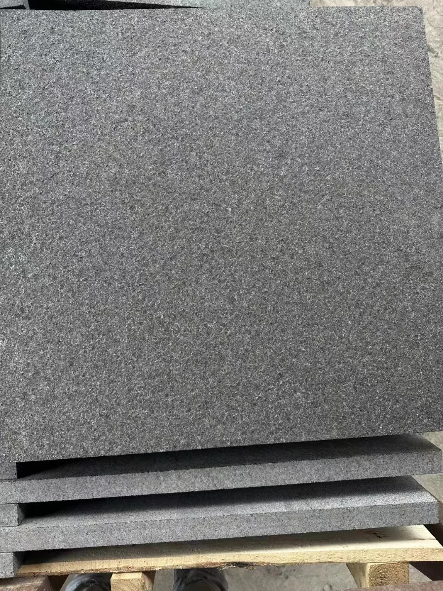 الجهة المصنعة، من نوع Natural Black Granite الرصف ستون، تجانب/تجانب/تجانب الجدران/تجانب الجدران لمدة الديكور