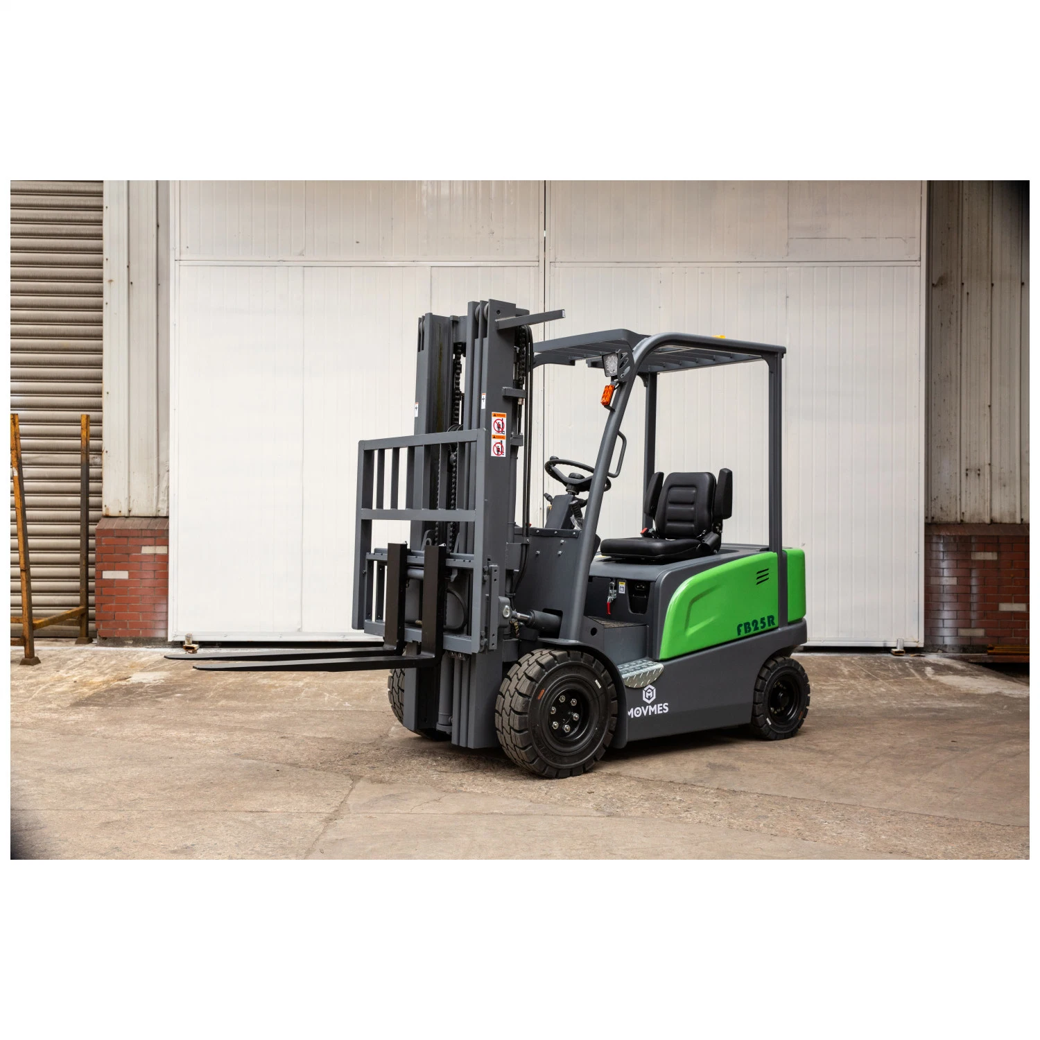 Large Load Capacity 3.5t/Ton 3500kg Dual Controller Design Electric Forklift Used in Warehouse