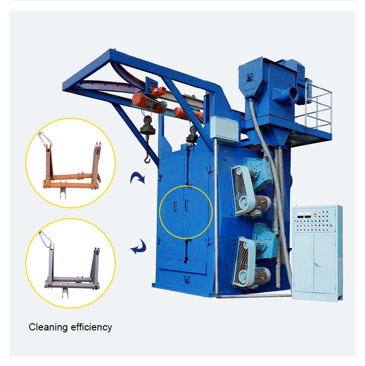 Hook Type Shot Blasting Machine for Metal Rust Cleaning