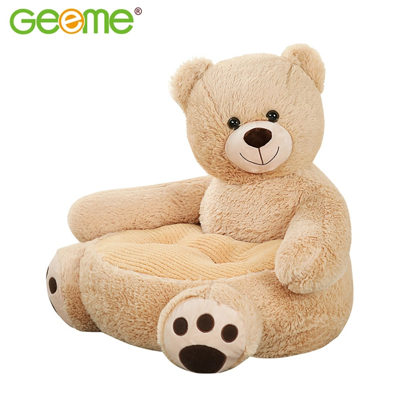 Soft Children Kids Plush Seat Animal Panda Shaped Sofa with Filling Fiber