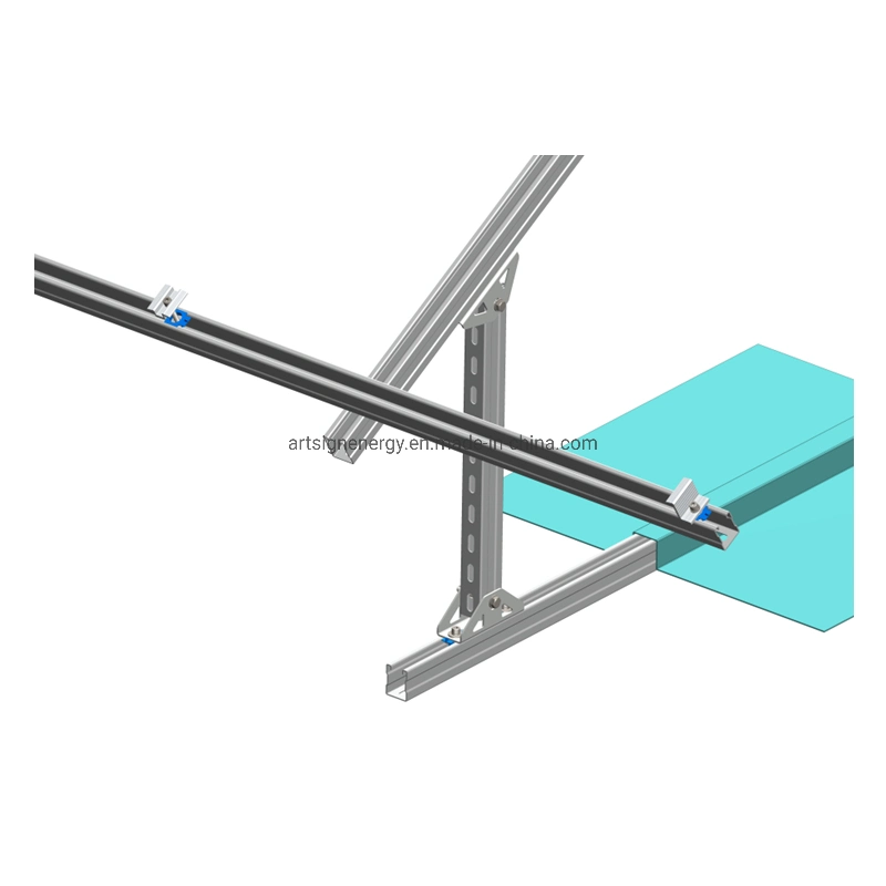Solar Fotovoltaica Sistema de montaje del soporte de acero galvanizado HDG C41X52