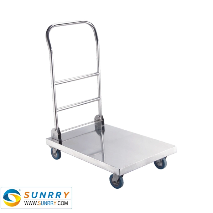 Commercial Foldable Kitchen Hand Cart, Platform Trolley