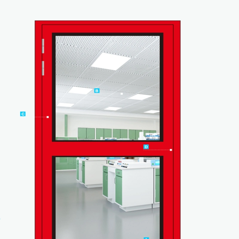 High Standard Sanitary Medical Doors Clean Hospital Doors