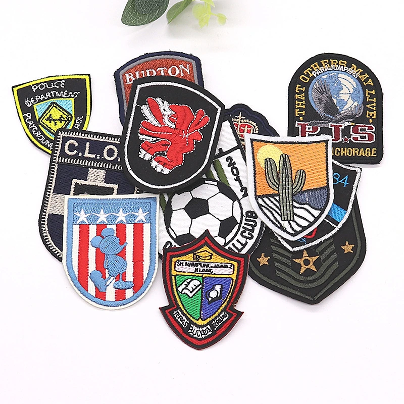 Batch Custom Design Irons Decorative Clothing Star Embroidery Patches