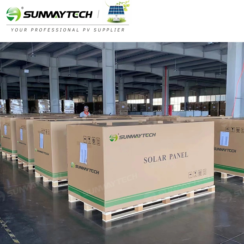 Sunway Factory Price 182mm 144 Cells 545W 550W Watt Half Cut Mono Solar Panel 550W Monocrystalline Solar PV Module