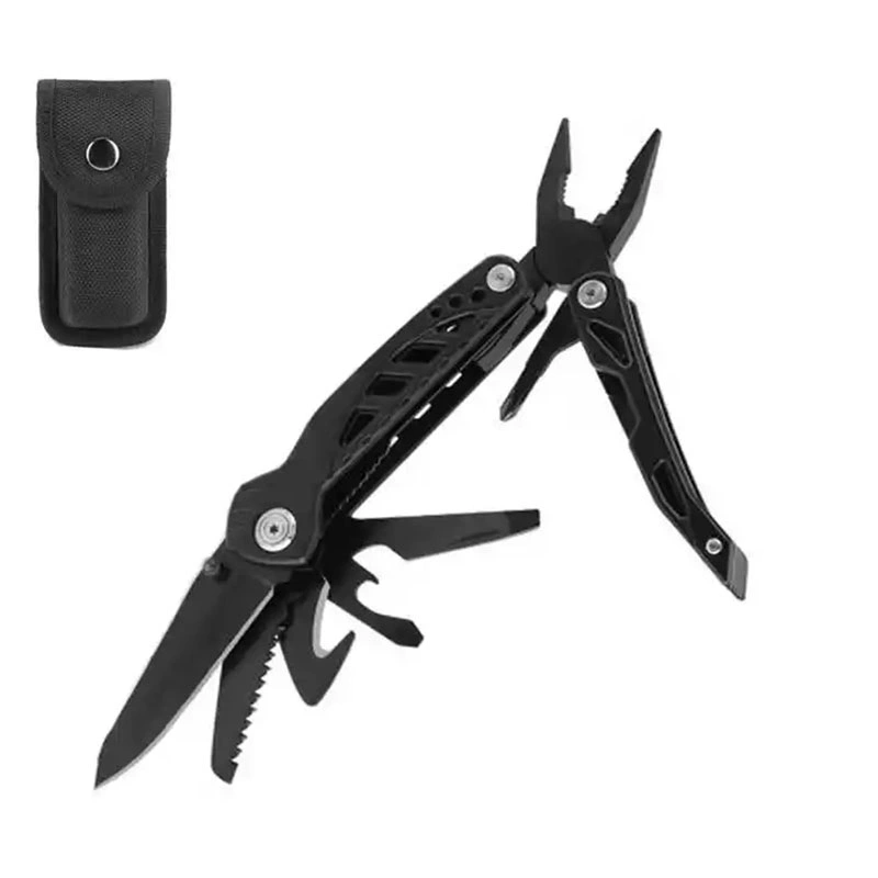 Top Latest Combination Kit Tool Mini Pocket Multi-Function Pliers with Knife Portable Folding Stainless Steel Pliers for Camping Hardware Tool Set
