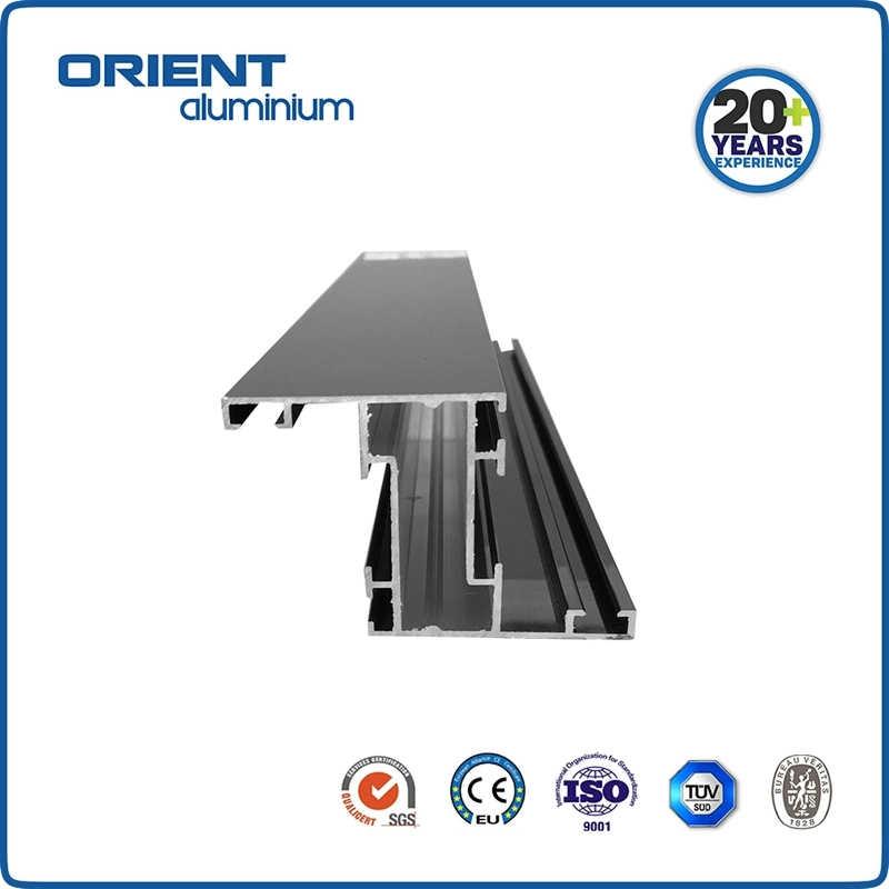 Aluminum Extrusion Profile with 6061/6063 T1-T5 Anodized for Construction