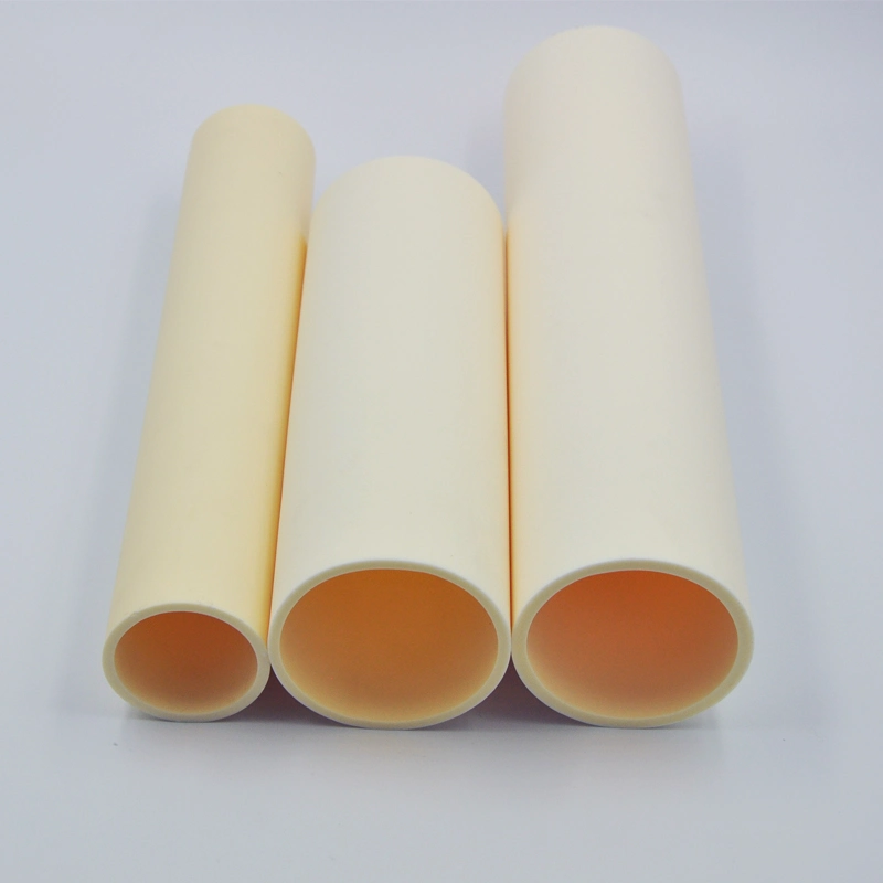 Customize Industrial 99% 95% Alumina Ceramic Tube Pipe