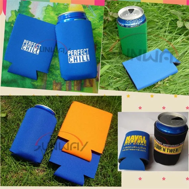 Camo Neoprene Beer Can Cooler, Custom Stubby Holder, Bottle Koozie (BC0002)