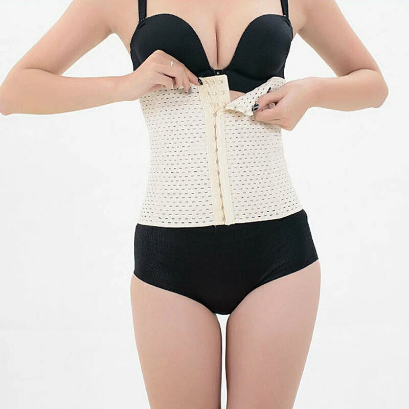 Waist Trainer Belt Corsets Steel Boned Body Shaper Women Postpartum Band Sexy Bustiers