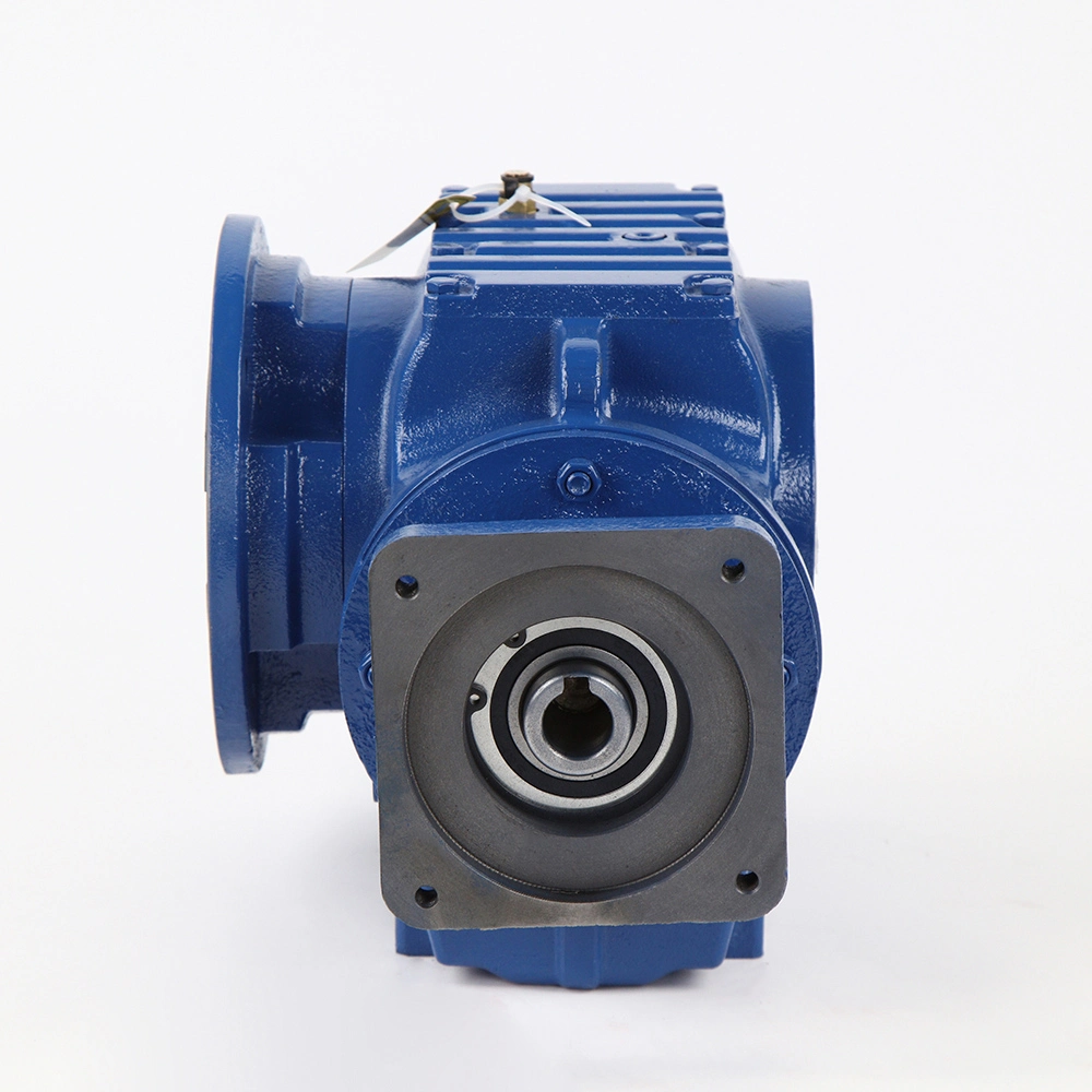 Helical Worm Gearbox Coupled with Servo Motor Flange Output Torque 1970nm