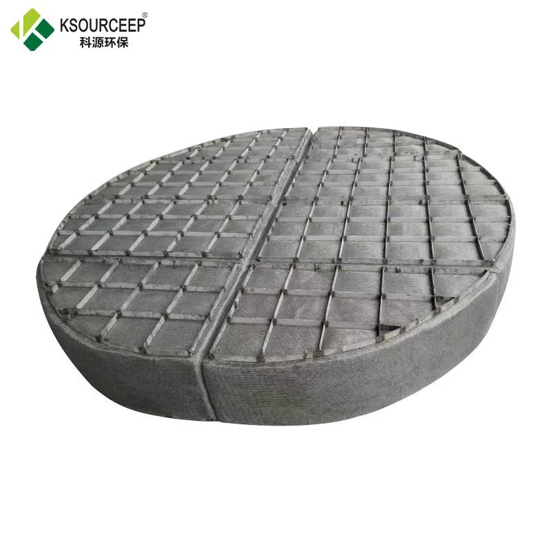 Customized Mist Eliminator 300-6000mm Diameter Demister Pad