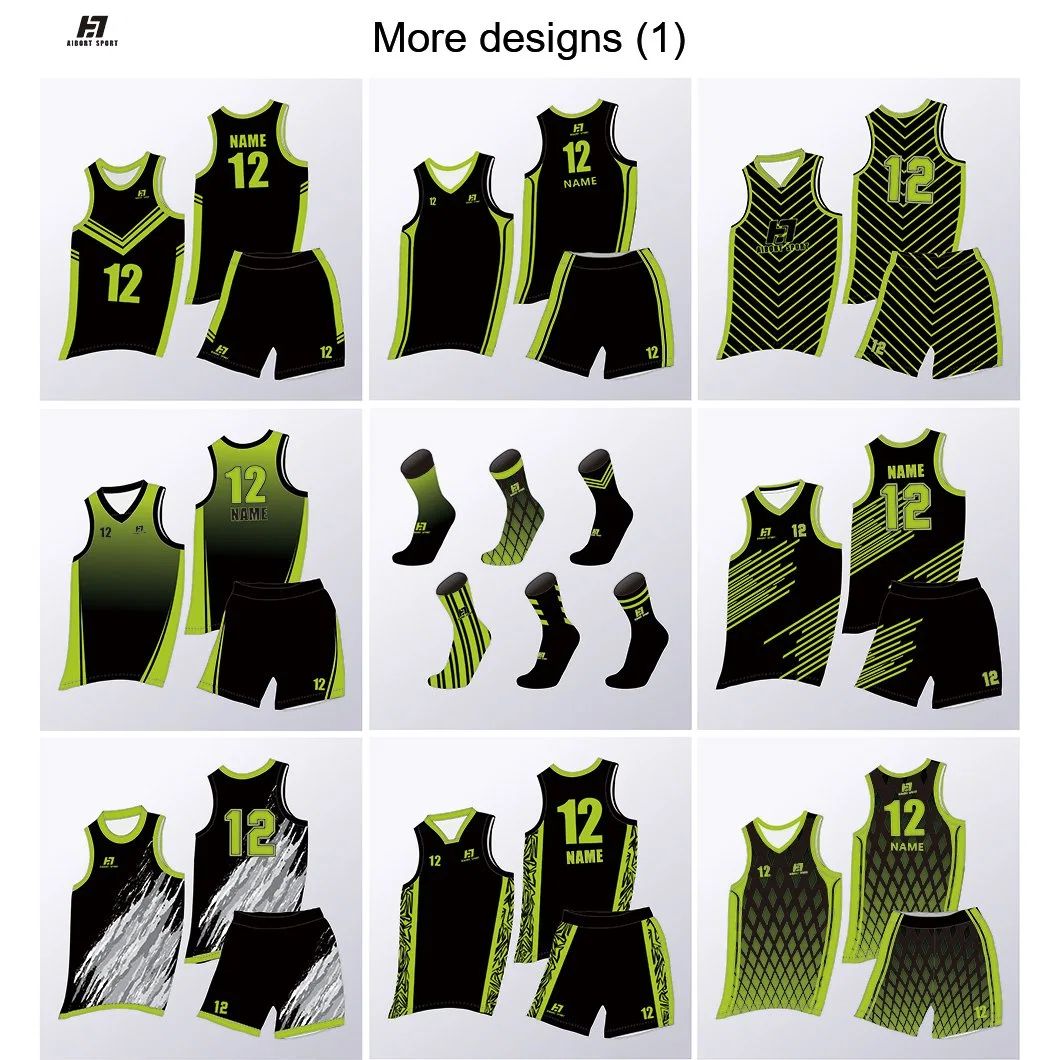 Nouveau design Meilleure vente faits de polyester à séchage rapide de la formation de basket-ball à la mode Sportswear personnaliser par sublimation thermique