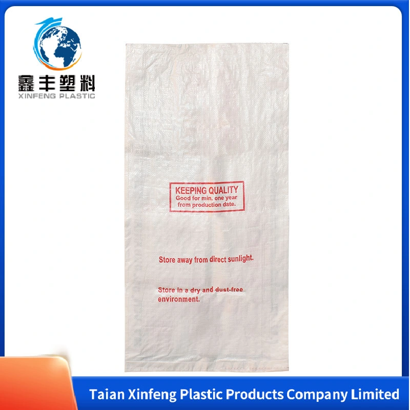 Rice Bag 25kg 50kg Plastic Sand Cement Packaging Bags Poly PP Woven Sacks PP Woven Packaging Bag Plastic Packaging Rice Sack for Chemical Fertilizer