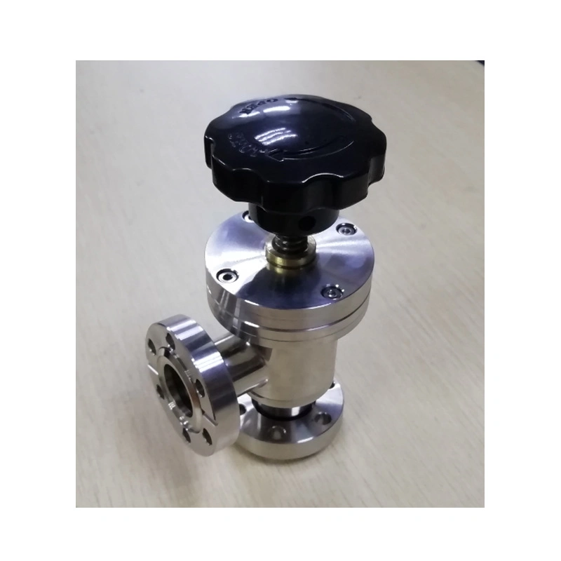 Wenzhou Stainless Steel Manual Vacuum Angle Valve