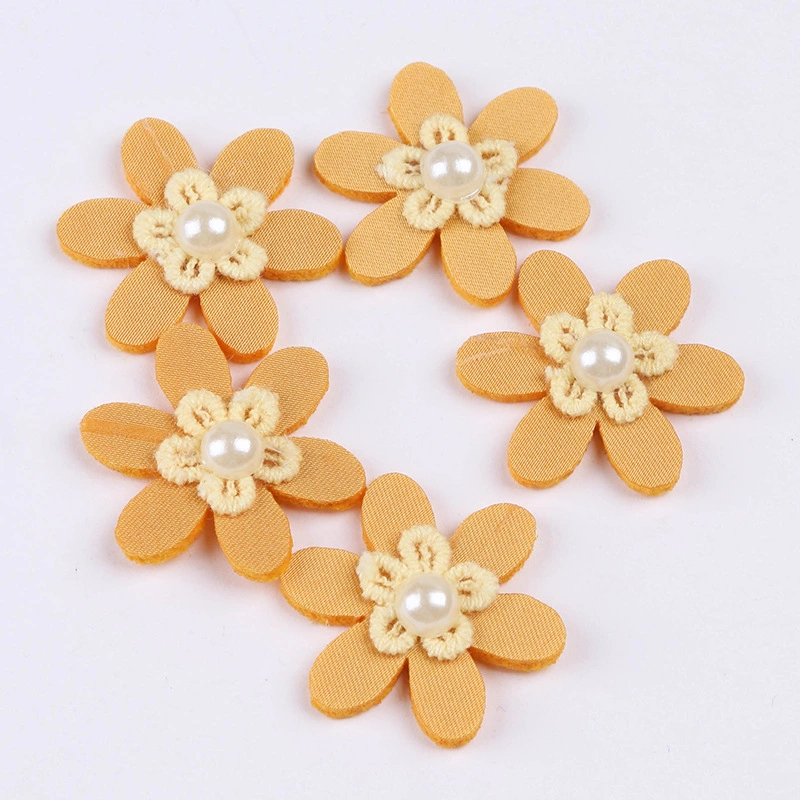 Handmade Clothing Decorative Accessories Cloth Paste Water Soluble Embroidery Small Flower Patch