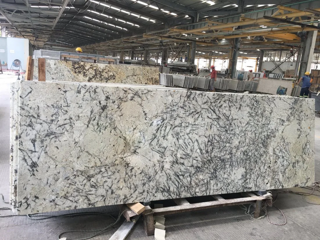 High Strength Ice Blue Granite Tile for Worktops Bench Tops Bathroom Granito