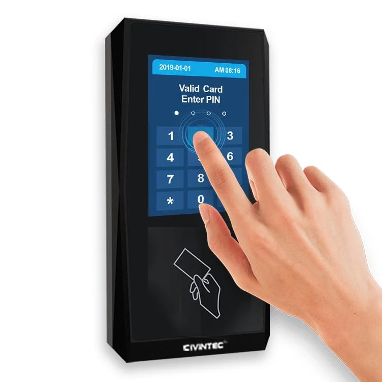 TCP/IP RFID BLE Access Control Terminal with HTTP to Connect Remote Central Monitoring System Send Device Address in Real Time