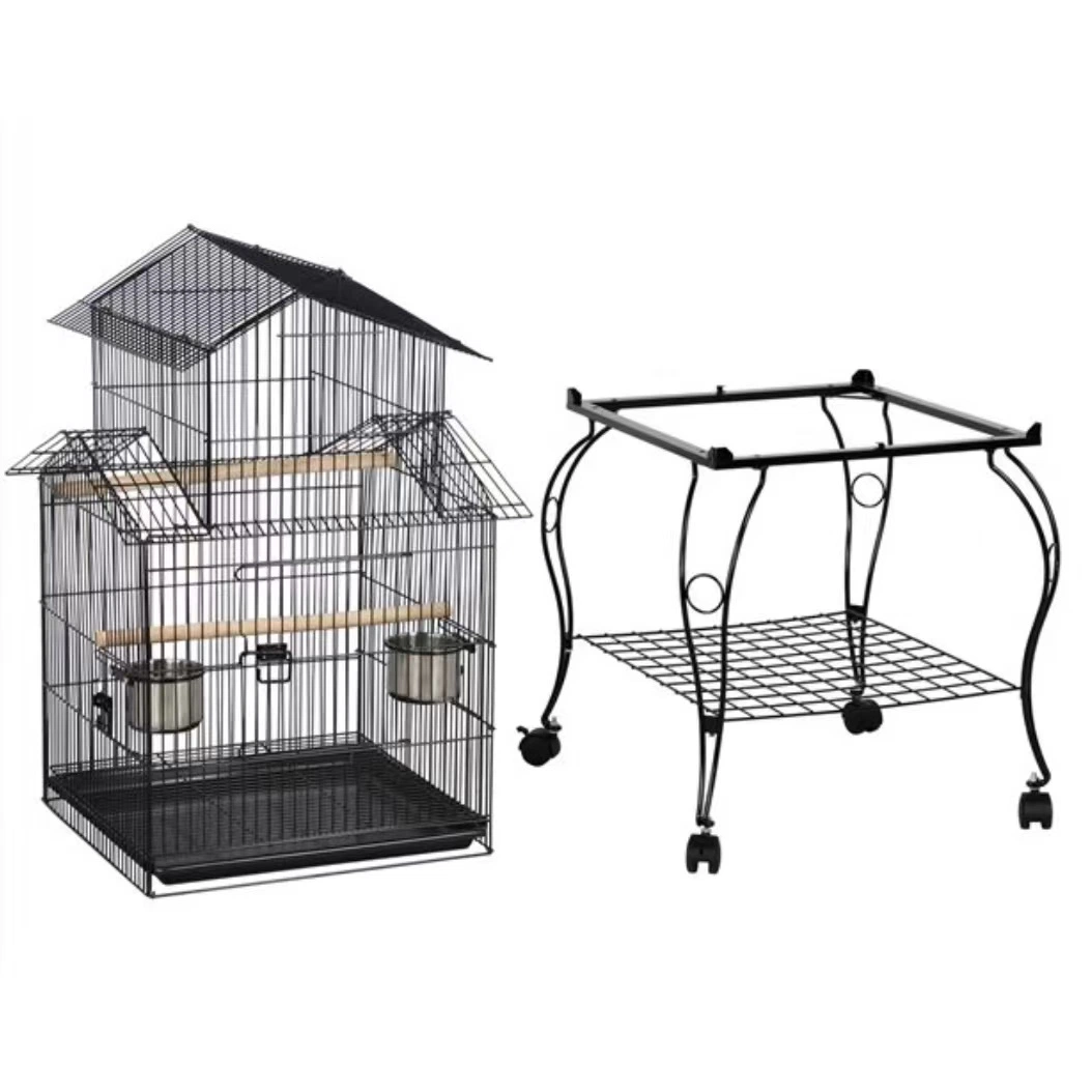 OEM personnalisés ODM Metal cages à oiseaux Big Bird Cage grand la porte