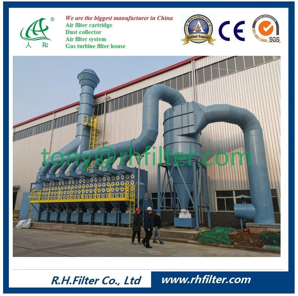 Industrial Environment Protection Portable Stainless Steel Pulse Jet Wood Working Dust Collector and Bag Filter