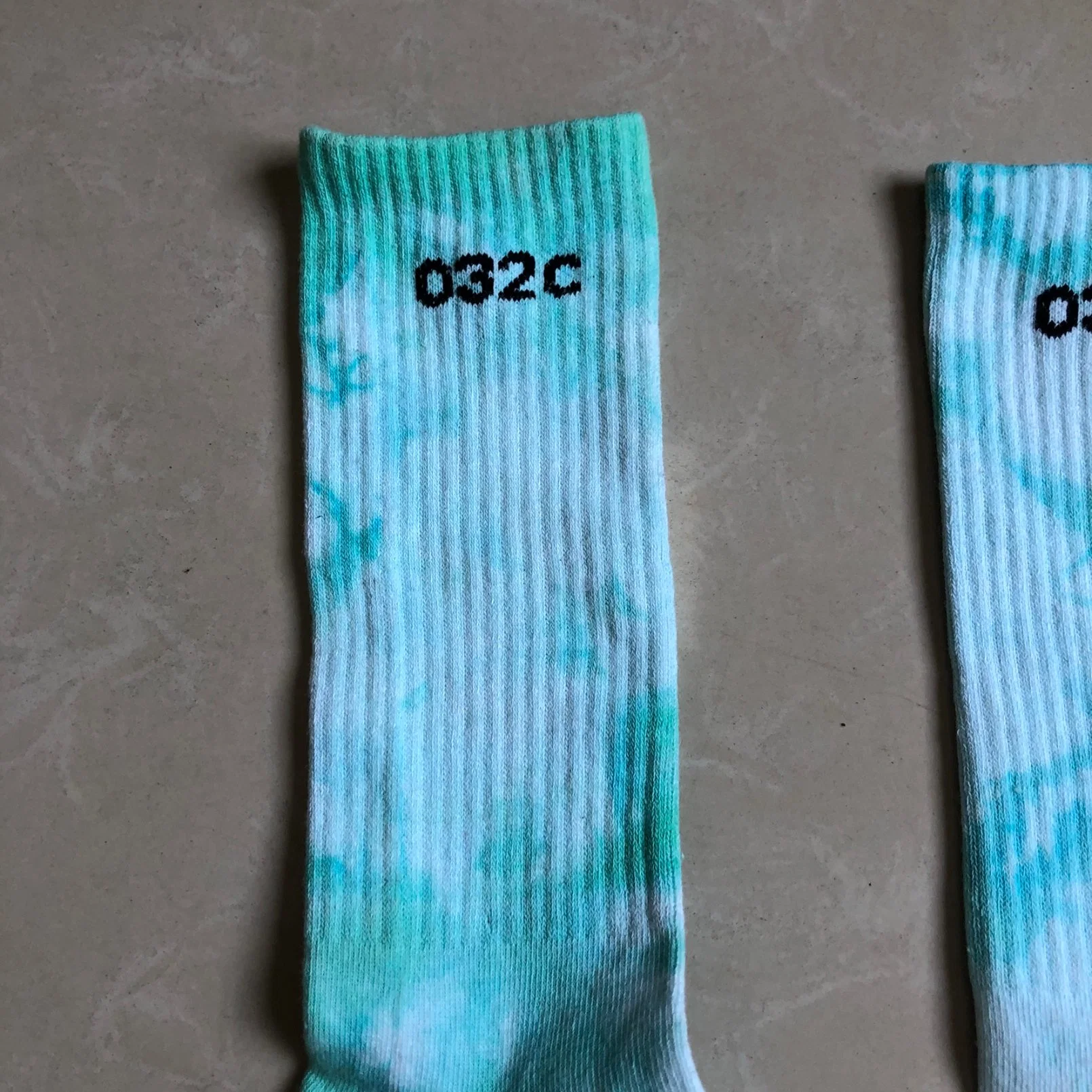 Moda personalizada TIE DYE Calcetines Crew