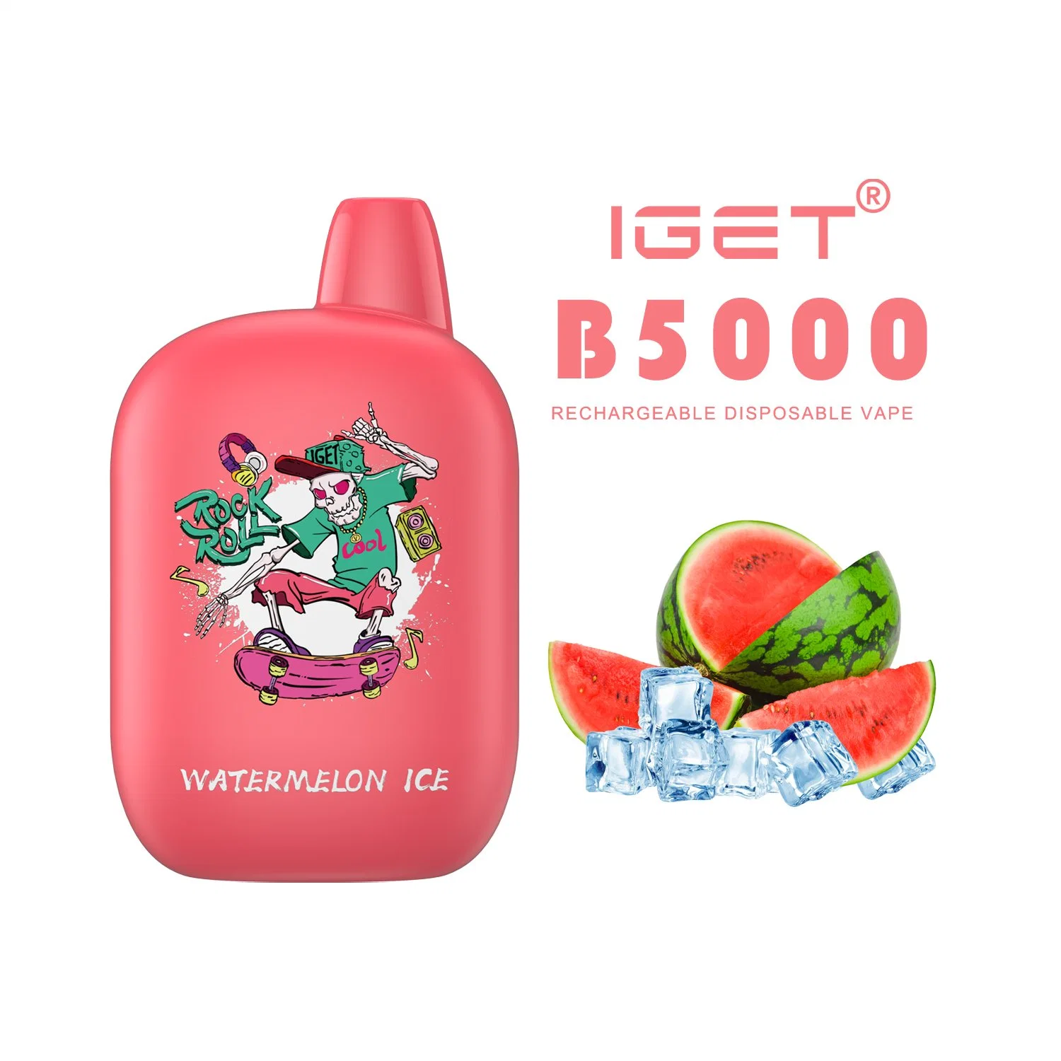 Iget B5000 Puffs Rechargeable Disposable/Chargeable Vape Box