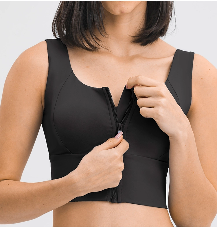 Soutien-gorge de yoga à séchage rapide sur mesure pour le fitness et le sport.