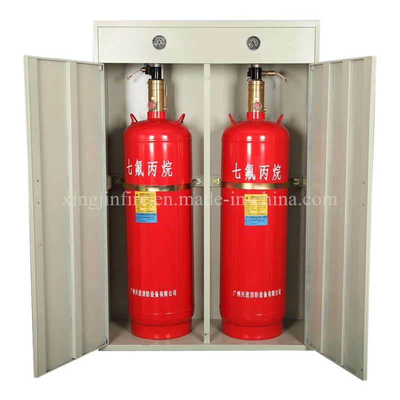 90L Double Empty Bottles FM200 Firefighting Equipment