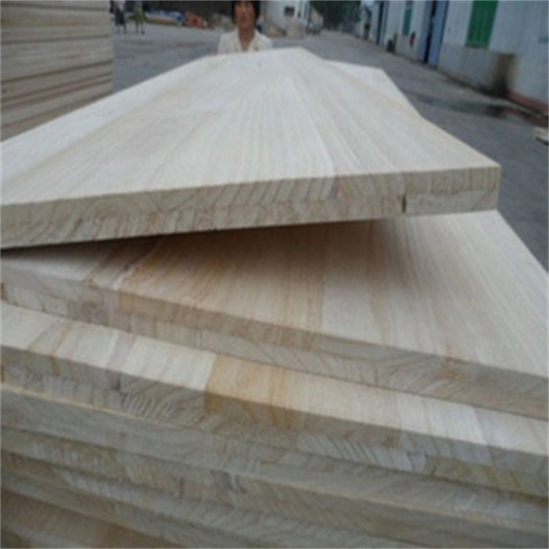 Madeira serrada de alta qualidade da madeira em toras Paulownia placa mista de madeira maciça