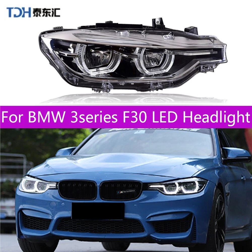 For BMW 3 Series F30 Headlights 2012-2018 Double Lens Beam Projector HID LED