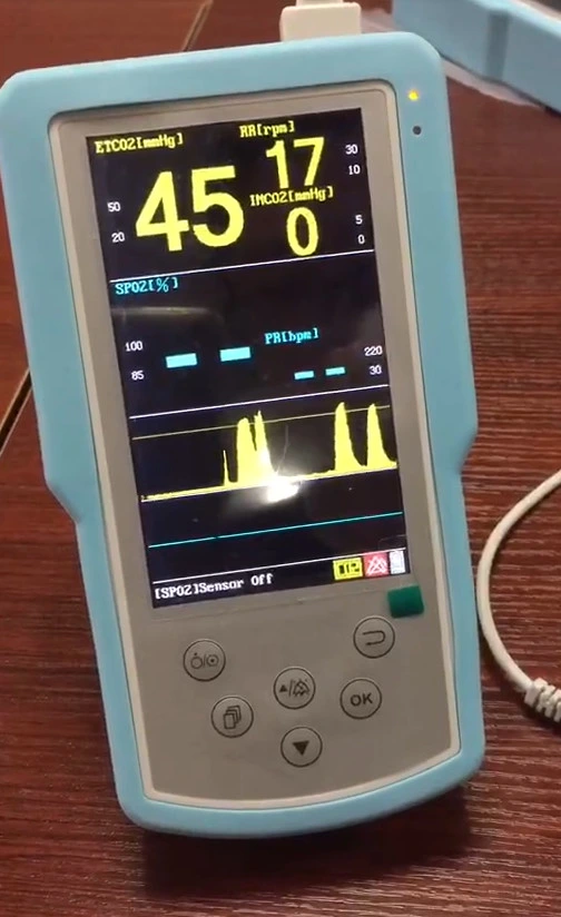 H100V Veterinary Medical Equipment Monitor Etco2 SpO2 Parameters for Pet